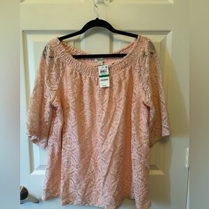 🌻Style and Co Lace blouse